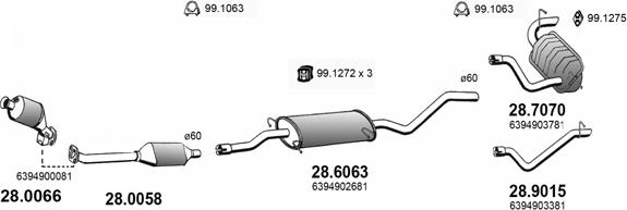 ASSO ART4060 - Échappement droxauto.com
