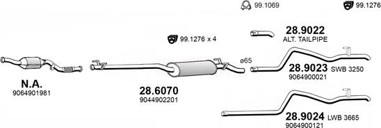 ASSO ART4152 - Échappement droxauto.com