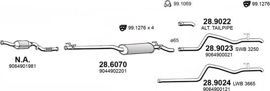 ASSO ART4160 - Échappement droxauto.com