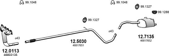 ASSO ART4130 - Échappement droxauto.com