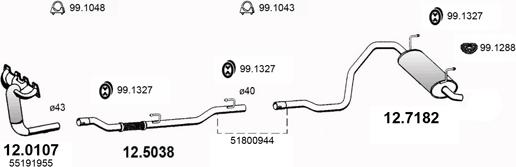 ASSO ART4126 - Échappement droxauto.com