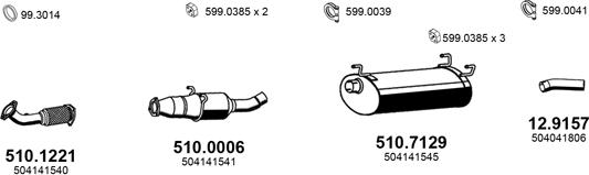 ASSO ART4238 - Échappement droxauto.com
