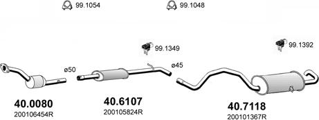 ASSO ART4771 - Échappement droxauto.com