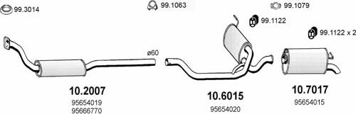ASSO ART0544 - Échappement droxauto.com