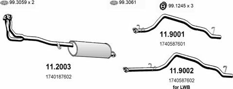 ASSO ART0564 - Échappement droxauto.com