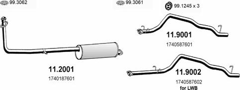 ASSO ART0562 - Échappement droxauto.com