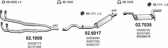 ASSO ART0052 - Échappement droxauto.com