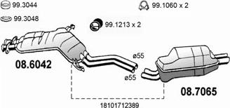 ASSO ART0393 - Échappement droxauto.com
