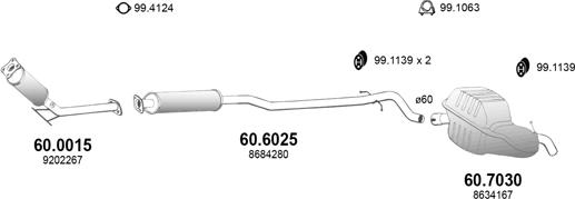 ASSO ART3754 - Échappement droxauto.com