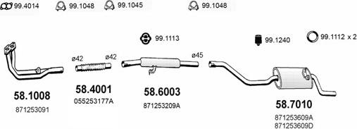 ASSO ART2551 - Échappement droxauto.com