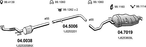 ASSO ART2611 - Échappement droxauto.com