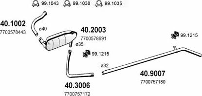 ASSO ART2089 - Échappement droxauto.com