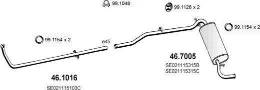 ASSO ART2309 - Échappement droxauto.com