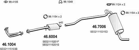 ASSO ART2316 - Échappement droxauto.com