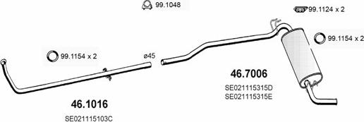 ASSO ART2310 - Échappement droxauto.com