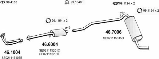 ASSO ART2317 - Échappement droxauto.com