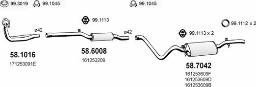 ASSO ART2714 - Échappement droxauto.com