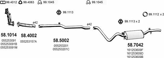 ASSO ART2713 - Échappement droxauto.com