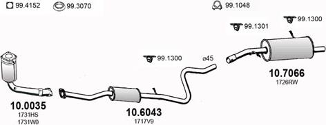 ASSO ART2778 - Échappement droxauto.com