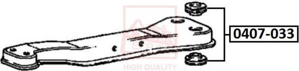 ASVA 0407-033 - Coussinet de palier, stabilisateur droxauto.com