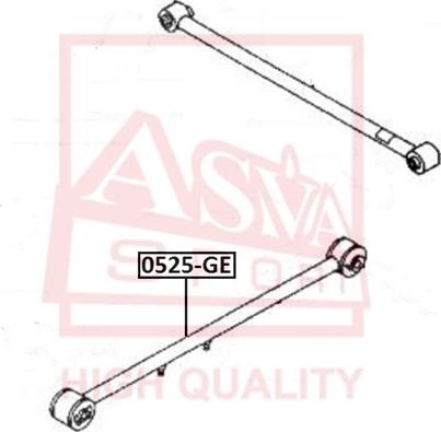 ASVA 0525-GE - Bras de liaison, suspension de roue droxauto.com
