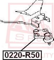 ASVA 0220-R50 - Rotule de suspension droxauto.com