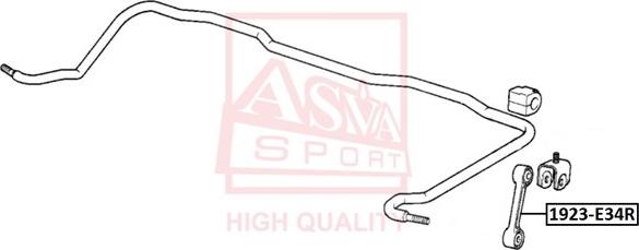 ASVA 1923-E34R - Entretoise / tige, stabilisateur droxauto.com