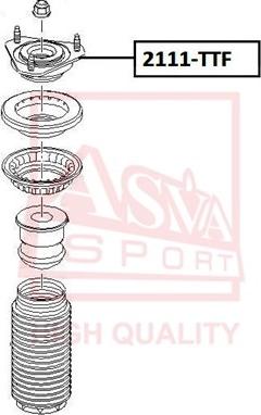 ASVA 2111-TTF - Coupelle de suspension droxauto.com