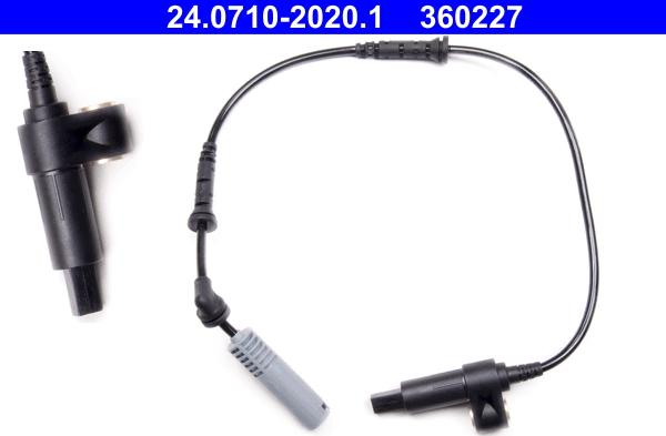ATE 24.0710-2020.1 - Capteur, vitesse de roue droxauto.com