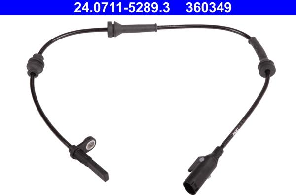 ATE 24.0711-5289.3 - Capteur, vitesse de roue droxauto.com