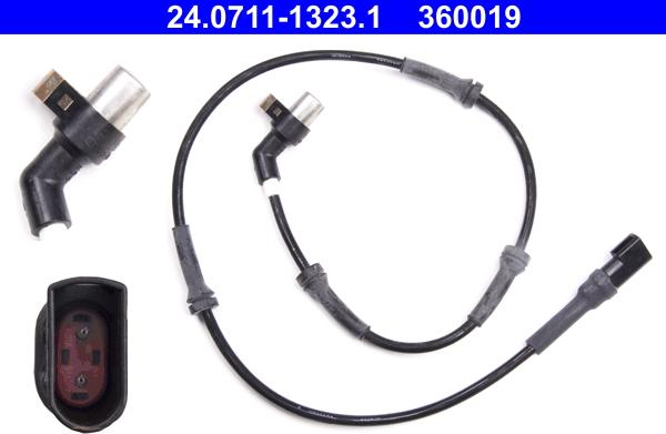 ATE 24.0711-1323.1 - Capteur, vitesse de roue droxauto.com