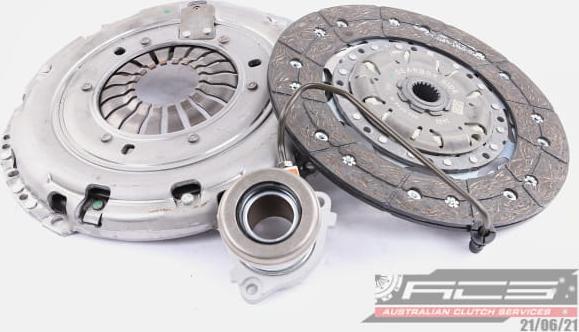 AUSTRALIAN CLUTCH KAR24411 - Kit d'embrayage droxauto.com