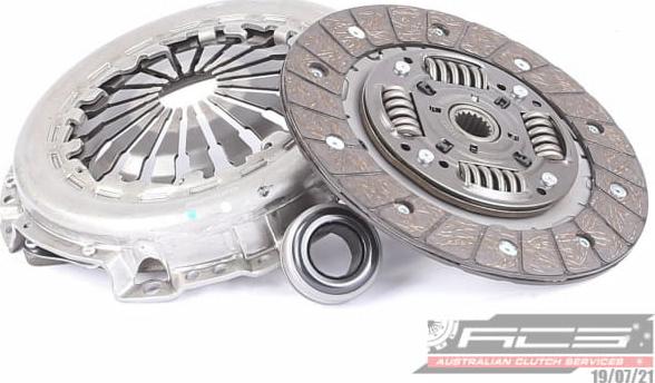 AUSTRALIAN CLUTCH KCT20006 - Kit d'embrayage droxauto.com
