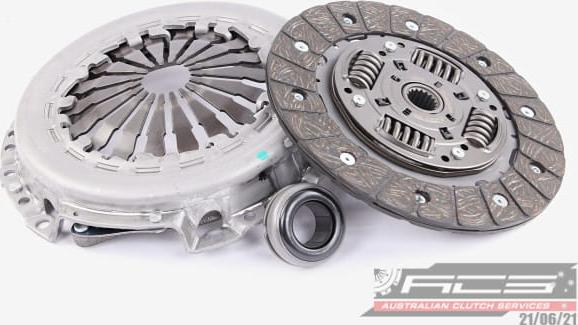 AUSTRALIAN CLUTCH KCT20008 - Kit d'embrayage droxauto.com