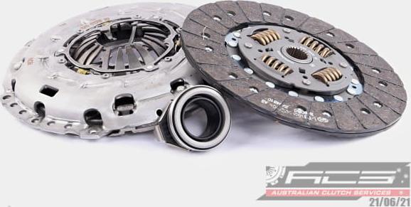 AUSTRALIAN CLUTCH KFD25015 - Kit d'embrayage droxauto.com