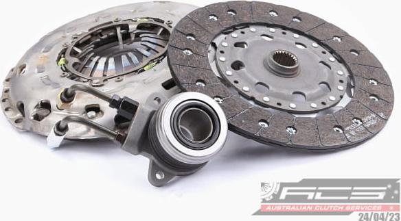 AUSTRALIAN CLUTCH KHD24407 - Kit d'embrayage droxauto.com