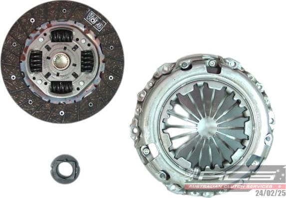 AUSTRALIAN CLUTCH KPU20007 - Kit d'embrayage droxauto.com