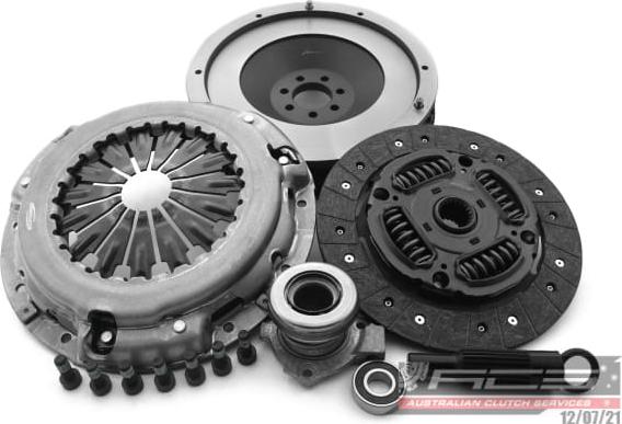 AUSTRALIAN CLUTCH KSZ24615 - Kit d'embrayage droxauto.com
