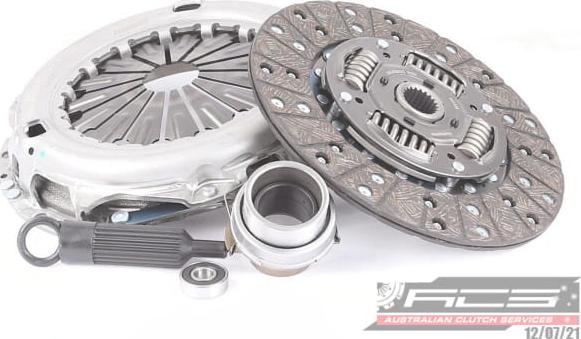 AUSTRALIAN CLUTCH KTY25004 - Kit d'embrayage droxauto.com