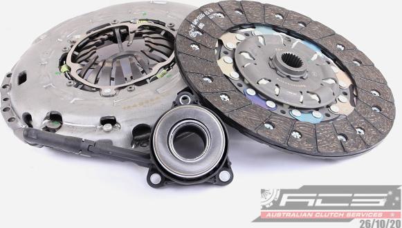 AUSTRALIAN CLUTCH KVW24417 - Kit d'embrayage droxauto.com