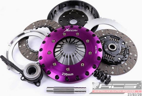 AUSTRALIAN CLUTCH KVW23698-2A - Kit d'embrayage droxauto.com