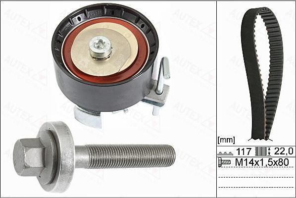 Autex 702841 - Kit de distribution droxauto.com