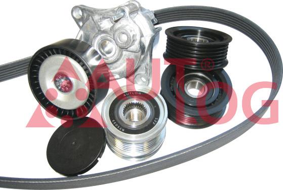 Autlog KK3002 - Jeu de courroies trapézoïdales à nervures droxauto.com