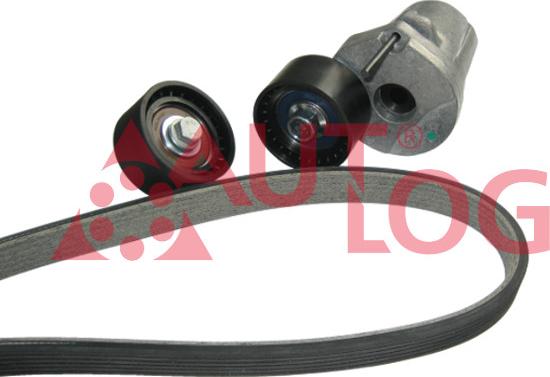 Autlog KK2004 - Jeu de courroies trapézoïdales à nervures droxauto.com