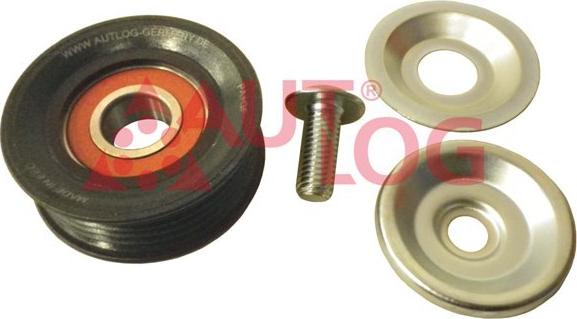 Autlog RT1763 - Poulie renvoi / transmission, courroie trapézoïdale à nervures droxauto.com