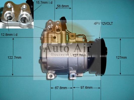 Auto Air Gloucester 14-9687 - Compresseur, climatisation droxauto.com