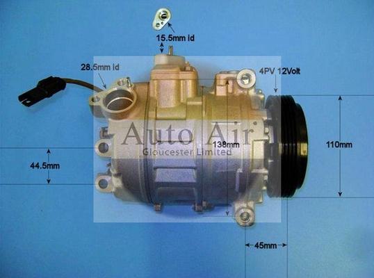 Auto Air Gloucester 14-9768 - Compresseur, climatisation droxauto.com