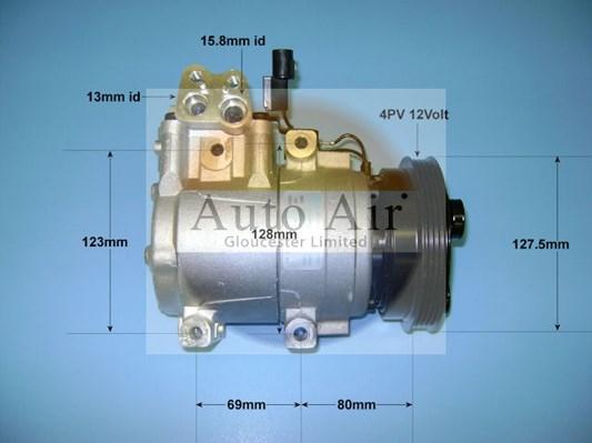 Auto Air Gloucester 14-9735 - Compresseur, climatisation droxauto.com