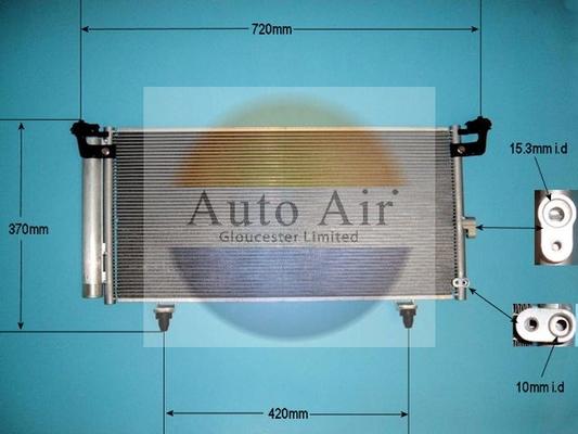 Auto Air Gloucester 16-9953 - Condensateur, climatisation droxauto.com