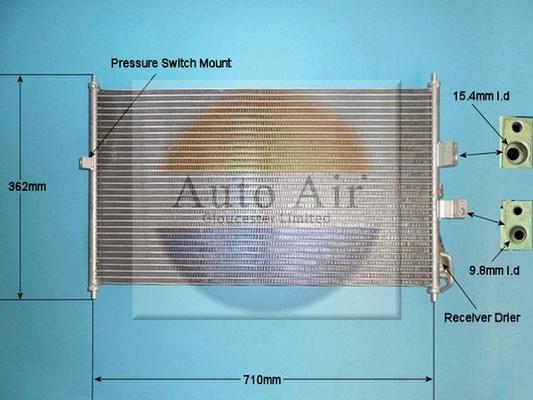 Auto Air Gloucester 16-9902 - Condensateur, climatisation droxauto.com